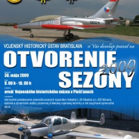 Plagát k otvoreniu múzejnej sezóny 2009