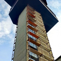 Pylón Vyhliadková veža na Dukle - Výmena okien 27 9 2021