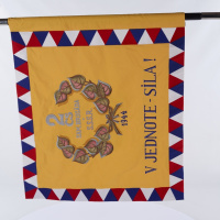 Bojová zástava 2. čs. paradesantnej brágády 2