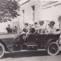 Následník trónu z manželkou pred atentátom v Sarajeve