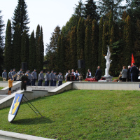 Účasť vojenských múzejníkov zo Svidníka na oslavách 78. výročia oslobodenia obce Kalinov