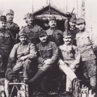 Skupina slovenských vojakov 71. pešieho pluku trenčianskeho