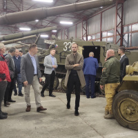 Prezentácia Vojenského historického múzea v Piešťanoch členom Vyšehradskej skupiny