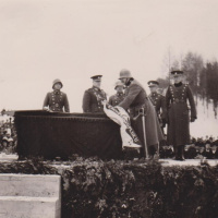 5. Odovzdávanie bojovej zástavy Horskému pešiemu pluku 2 dňa 7. marca 1931 (LM v RK, OF 4978)