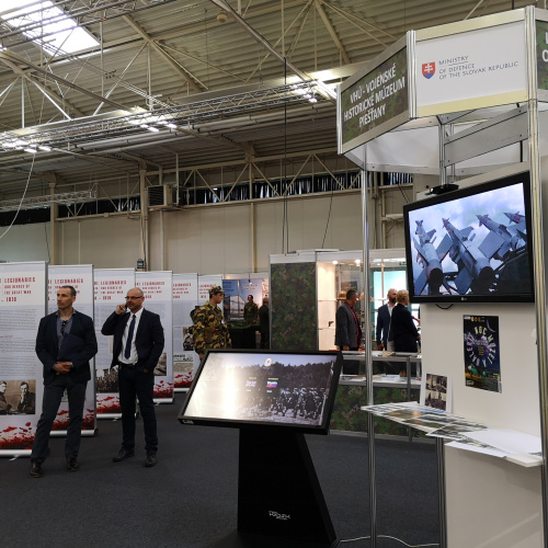 Vojenský historický ústav na výstave IDEB 2018