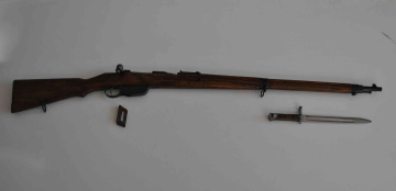 8 mm rakúsko-uhorska pechotná puška Mannlicher model 1895 - 1