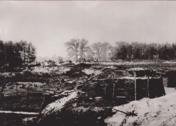 Tarnabovský les – zákopy prvej línie