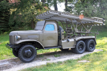 Gardový mínomet BM-13 (Park bojovej techniky vo Svidníku)