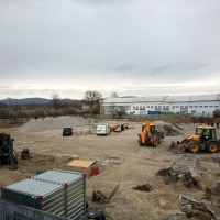 Výstavba haly múzejných predmetov vo VHM - 2023 (2)