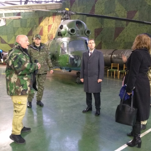 Vzácna návšteva v piešťanskom Vojenskom historickom múzeu