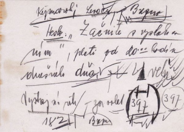 Rádiogram - depeša rozkazu pplk. gšt. J. Goliana na začatie SNP