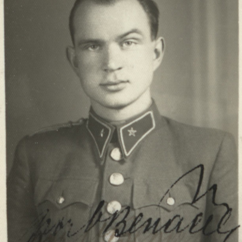 Naporučík doplňovacej služby Vladimír BENÁČEK