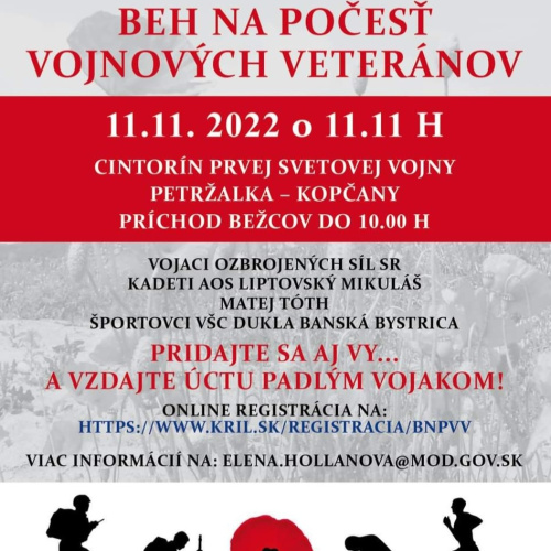 Aktivity rezortu obrany k Medzinárodnému dňu vojnových veteránov