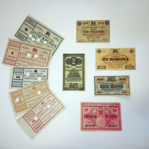 Platidlá zajateckých táborov z obdobia prvej svetovej vojny