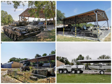 Oprava strešnej konštrukcie (kotvenie plechov) na ESO prístrešku, „letisko v Piešťanoch  - Pohľady na ESO prístrešok po oprave