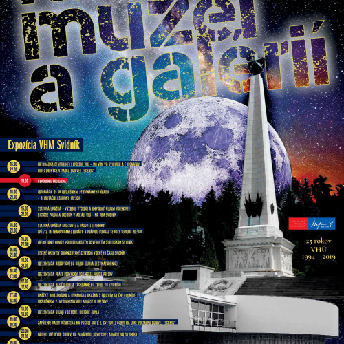 Noc múzeí a galérií vo Vojenskom historickom múzeu 18. mája 2019 – avízo