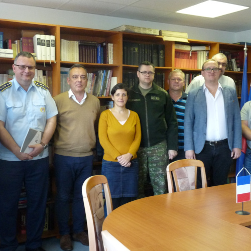 Návšteva kolegov parížskeho Musée de l'Armée