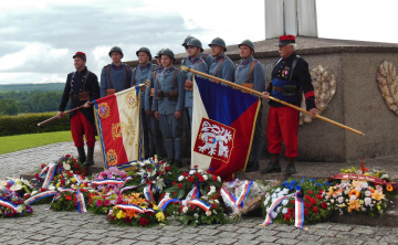 100. výročie historický udalostí vo francúzskom Darney