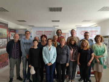 Návšteva výboru Slovenskej historickej spoločnosti pri SAV vo VHM v Piešťanoch