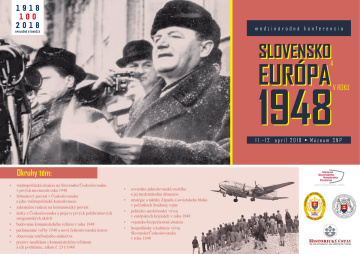 Medzinárodná konferencia ,,Slovensko a Európa v roku...