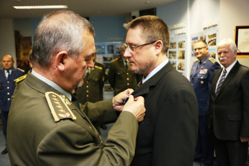 Ocenenie Pracovníka VHÚ pri príležitosti Jeho významného životného jubilea