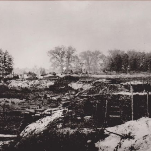 Tarnabovský les – zákopy prvej línie