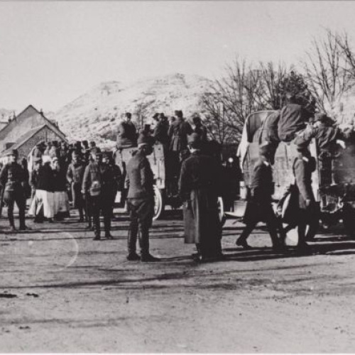 Príslušníci c. a k. armády v Čiernej Hore 1916 – 1918