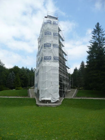 Sanácia Pamätníka čs. armádneho zboru na Dukle - 16.8.2012