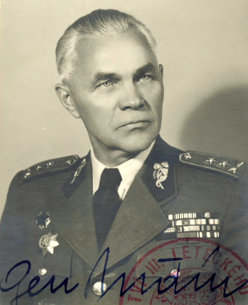 Divízny generál Ludvík BUDÍN