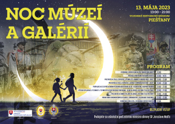 Avízo - Noc Múzeí a galérií v Piešťanoch a vo Svidníku 2023
