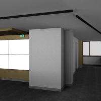 Vyhliadková veža na Dukle - Horná kupola - Vizualizácia stálej expozície2