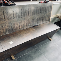 Vyhliadková veža na Dukle - Interiér Horná kupola - montáž lavičiek 8.6 (2)