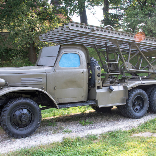 Gardový mínomet BM-13 (Park bojovej techniky vo Svidníku)