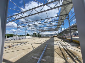 Výstavba haly veľkorozmerných predmetov H4 vo VHM Piešťany 