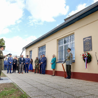 Piešťany - Z odhalenia Pamätnej tabule letcom vo VHM, ktorí odleteli z Piešťan 1939 do odboja - 10. 9. 2022