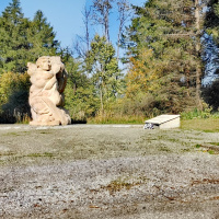 Vyšný Komárnik - Dukla - odborné ošetrenie pomníka prieskumnej hliadky Mílnik - 2021