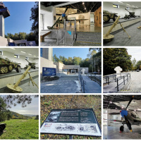 Vyšny Komárnik - Vyhliadková veža po ukončení 1. etapy modernizácie a rekonštrukcie - 2021