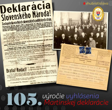 Martinská deklarácia - 105. výročie