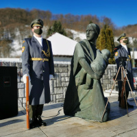 3. Ostrý Grúň, pietna spomienka 24.01.2022 