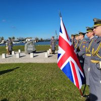 Čuňovo, Pamätník britským letcom, 13. 11. 2023