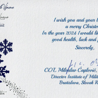 Vianočný pozdrav VHÚ - 2023 - PF 2024 ENG