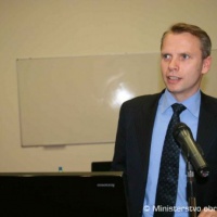 riaditeľ Vojenského múzea vo Viedni Dr. M. Christian Ortner počas svojej 