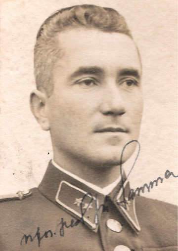 Štábny kapitán pechoty Ján HAMMER (od 9. 9. 1948 HÁMOR)