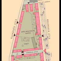 3. Náčrt delostreleckých kasární v Košiciach