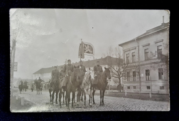 Pohľadnica: Slávnosť odovzdávania zástavy (Košice, 28. 10. 1930)