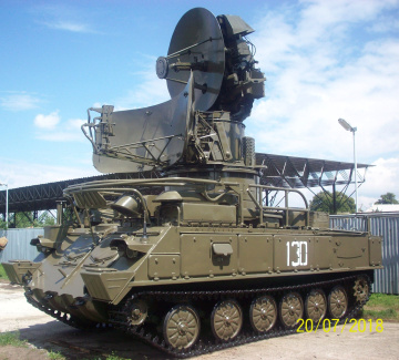 STANICA PRIESKUMU A NAVEDENIA RAKIET 1S91 „SURN“ KOMPLETU 2K12 „KUB“