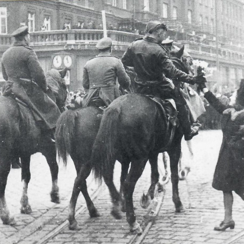 Odchod Červenej armády z Bratislavy dňa 22.11.1945