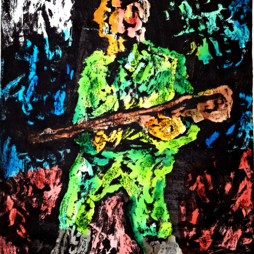 1. miesto v kategórii mladší žiaci Amélia Peťkovská Veľká Hradná - Slovenský vojak 