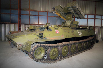 Bojové vozidlo 9A35 z raketového kompletu Strela-10M