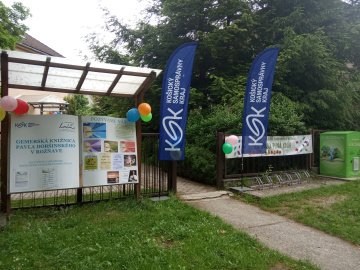 Účasť vojenských múzejníkov na kultúrno-spoločenskej akcii „Záhrada plná kníh“ 